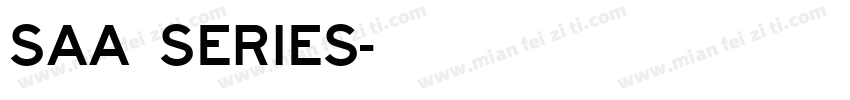 Saa Series字体转换